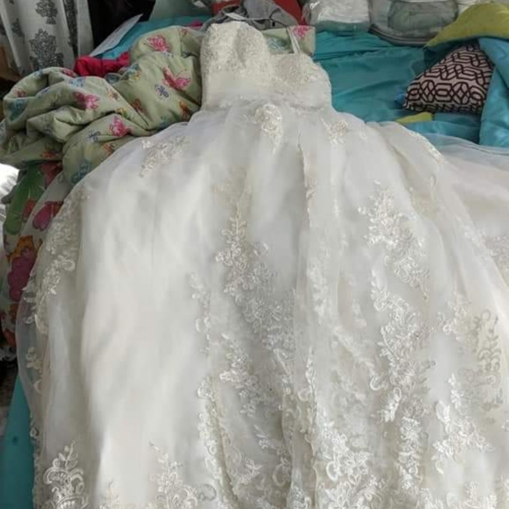 Bally's wedding dress